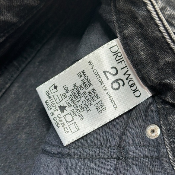 Driftwood Charlee Studded Cargo Denim Jeans Womens 26 - Picture 6 of 10